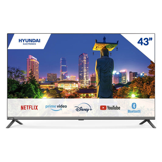 PANTALLA 43 PULGADAS HYUNDAI LED ANDROID TV FULL HD HYLED4321AIM