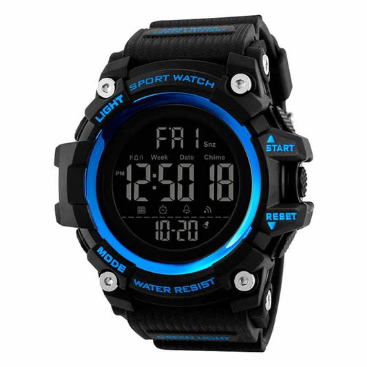 Reloj Deportivo Militar con Pantalla Digital Retroiluminación, Resistente al Agua, con Cronómetro