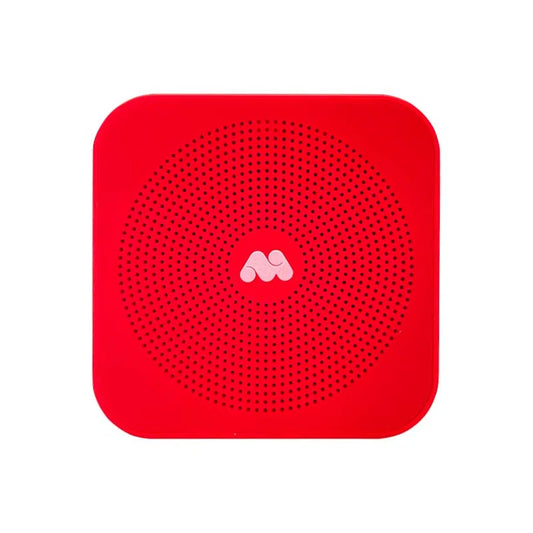 MOBIME BOCINA PORTATIL BLUETOOTH MOBIPOCKET ROJO