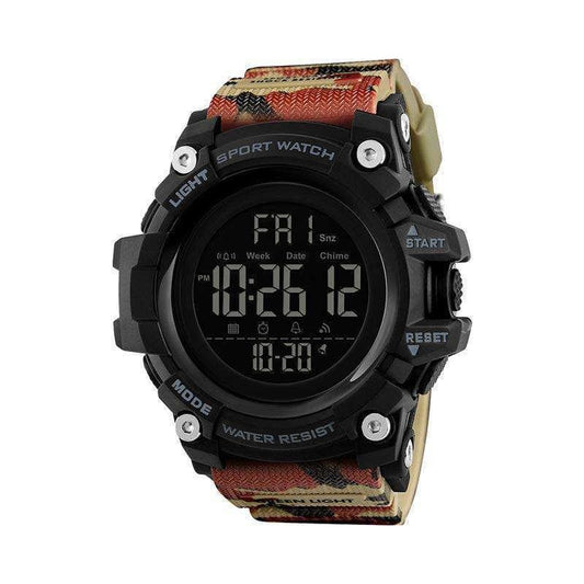 Reloj Deportivo Militar con Pantalla Digital, Resistente al Agua, Pantalla Retroiluminada, con Cronómetro